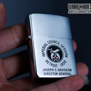 ZIPPO XƯA 1956 – IMPERIAL COUNCIL SESSION DETROIT 1956 3