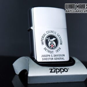 ZIPPO XƯA 1956 – IMPERIAL COUNCIL SESSION DETROIT 1956