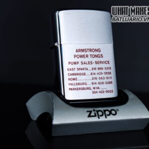 ZIPPO XƯA 1979 – ARMSTRONG POWER TONGS