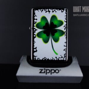 ZIPPO 200 CLOVER AND GOLD 2