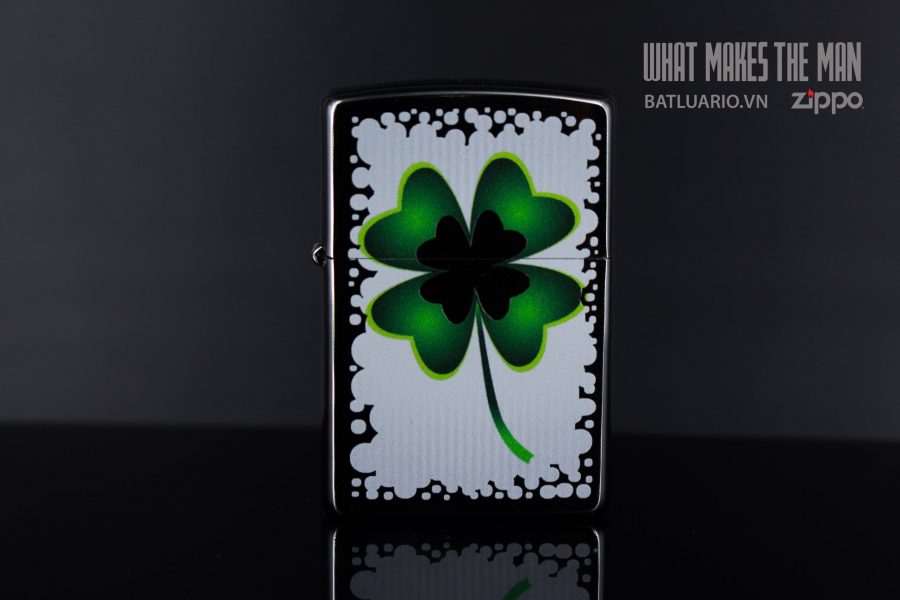 ZIPPO 200 CLOVER AND GOLD 7
