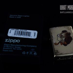 ZIPPO 204B CAMEL WITH PIPE 1