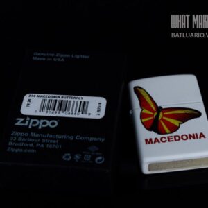 ZIPPO 214 MACEDONIA BUTTERFLY 1