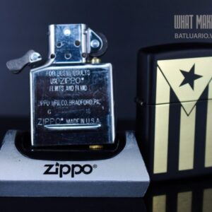 ZIPPO 218 PUERTO RICO FLAG ENGRAVING 6