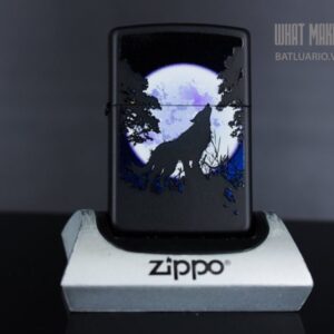 ZIPPO 218 WOLF HOWL MOON 2