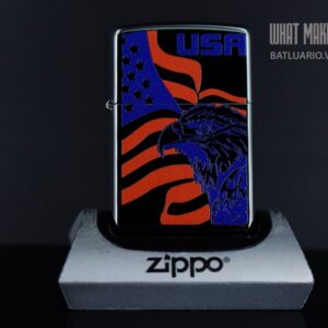 ZIPPO 250 EAGLE FLAG USA 1