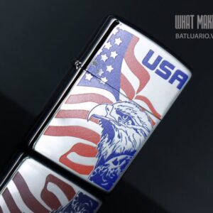 ZIPPO 250 EAGLE FLAG USA 4