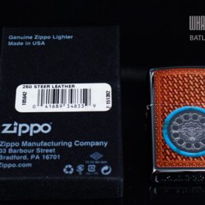 ZIPPO 250 STEER LEATHER 1