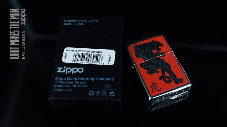 ZIPPO 250 TIGER RED 1
