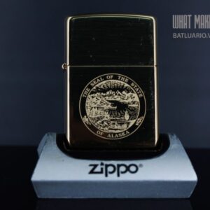 ZIPPO 254B ALASKA STATE SEAL 2