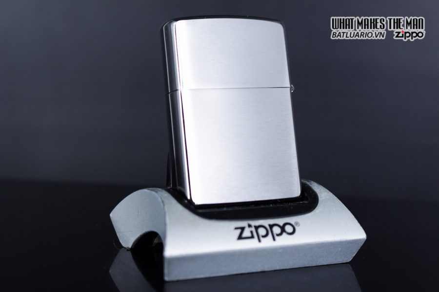 Zippo 29821 – Zippo Bullets Brush Chrome Emblem Attached 2