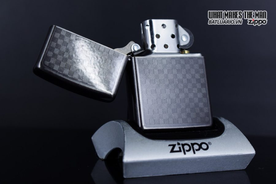 Zippo 29823 - Zippo Iced Carbon Fibre Design Grey Ice 2