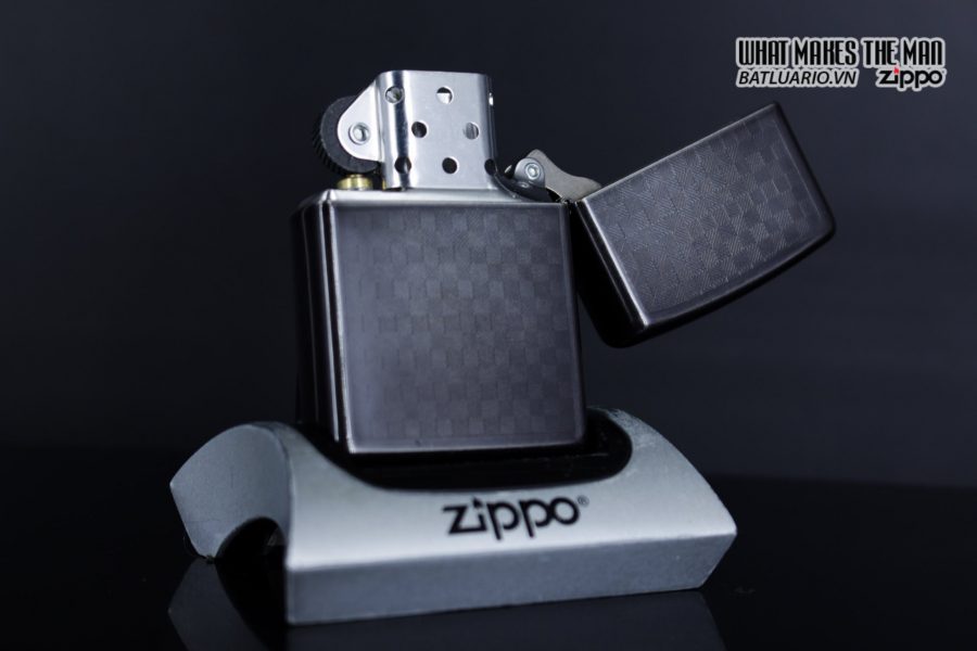 Zippo 29823 - Zippo Iced Carbon Fibre Design Grey Ice 3