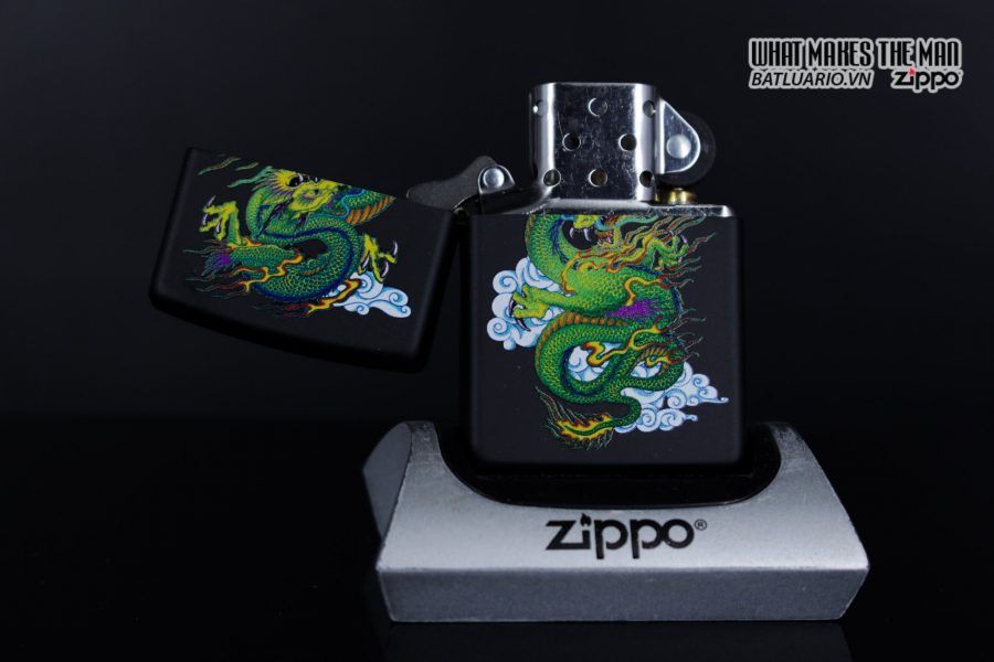 Zippo 29839 – Zippo Dragon Black Matte 2