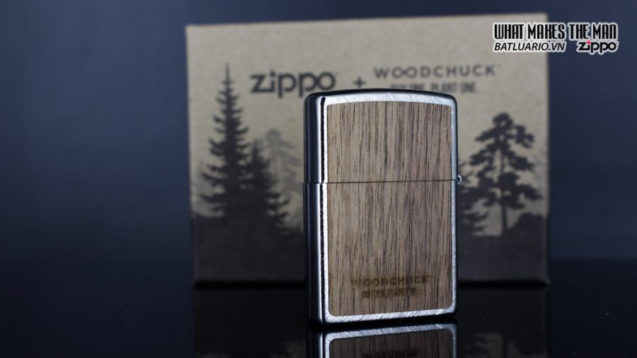 Zippo 29902 – Zippo Woodchuck Paths Heringbone Sweep Walnut Emblem 11
