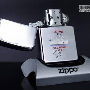 ZIPPO XƯA 1969 - VIETNAM WAR - USS REPOSE AH 16 - Ảnh 7