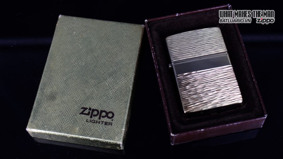 ZIPPO XƯA 1977 – MẠ VÀNG 22K – GOLD PLATE GOLDEN ELEGANCE