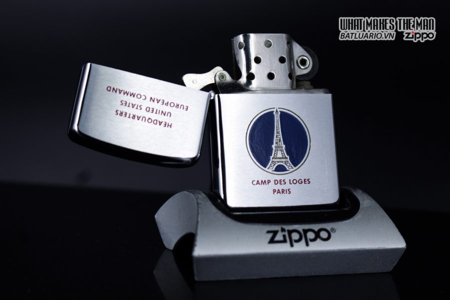 ZIPPO XƯA 1958 - CAMP DES LOGES PARIS