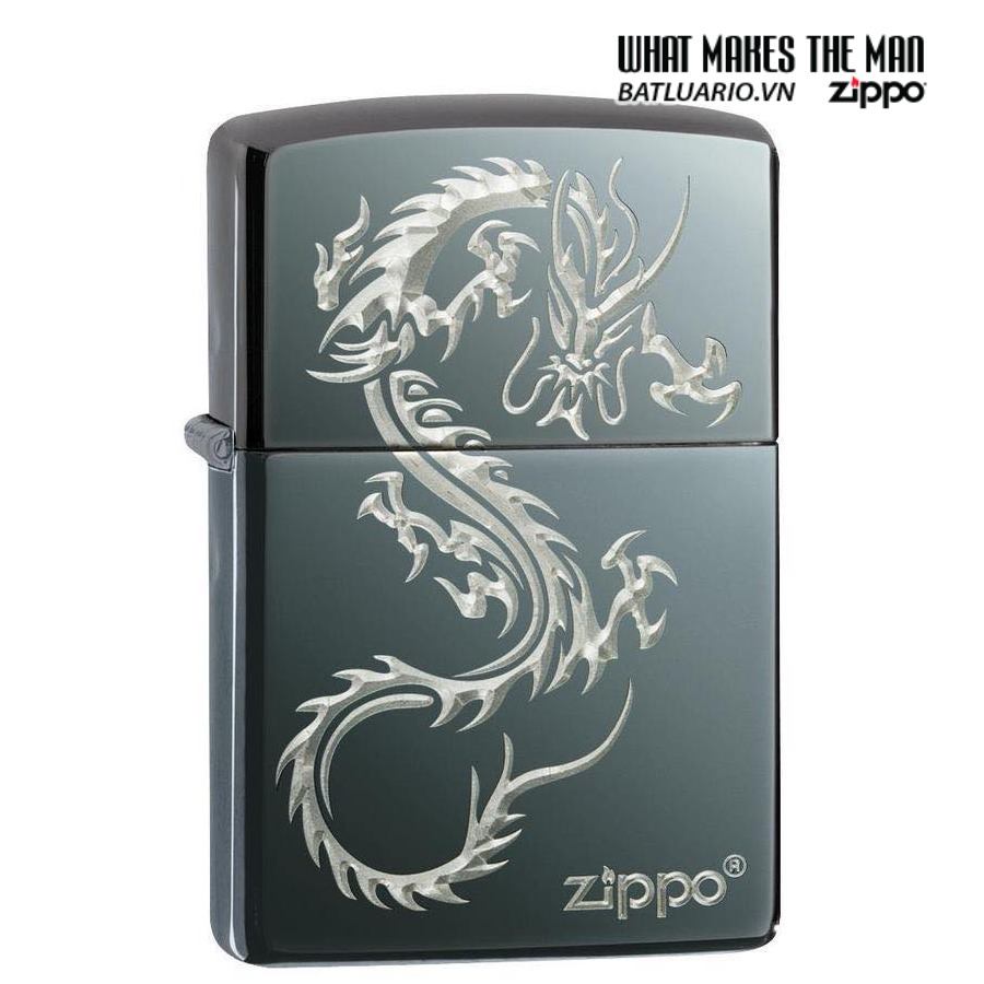 Zippo 49030 - Zippo Chinese Dragon Black Ice