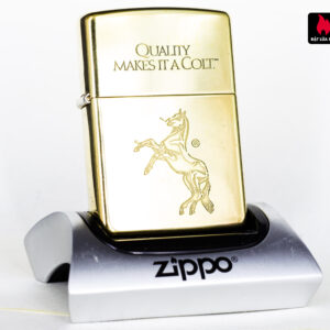 ZIPPO LA MÃ 1996 - QUALITY MAKES IT A COLT