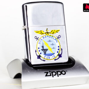 ZIPPO XƯA 1958 - TOWN & COUNTRY - USS RANDOLPH CVA 15
