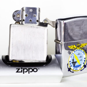 ZIPPO XƯA 1958 - TOWN & COUNTRY - USS RANDOLPH CVA 15 - Ảnh 3
