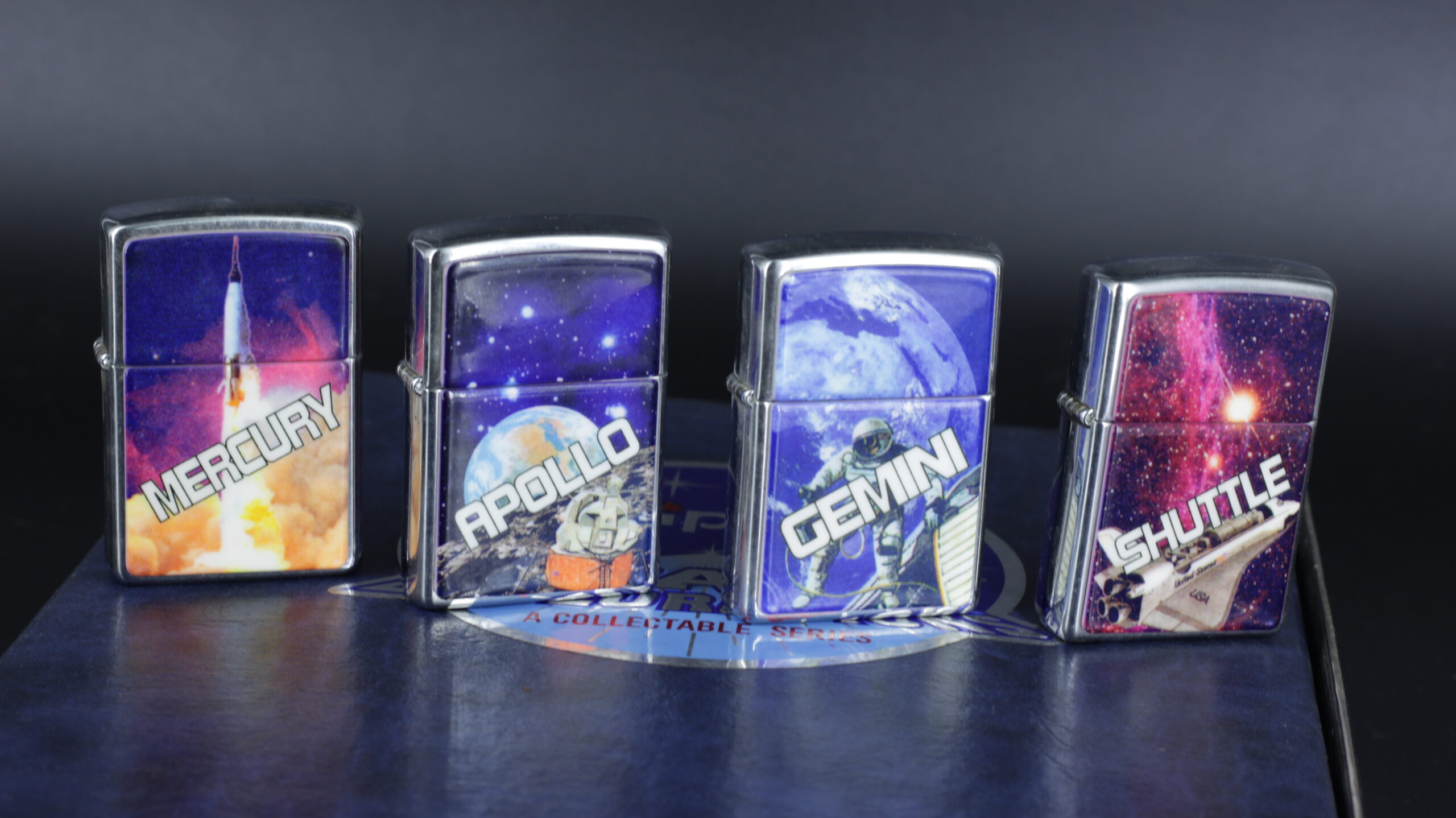 ZIPPO SET 1997 - SPACE EXPLORATIONS - LIMITED 03.238/10.000 - Ảnh 6