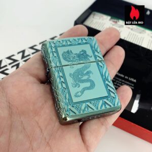 Zippo 49054 - Zippo Armor® High Polish Green Elegant Dragon 3
