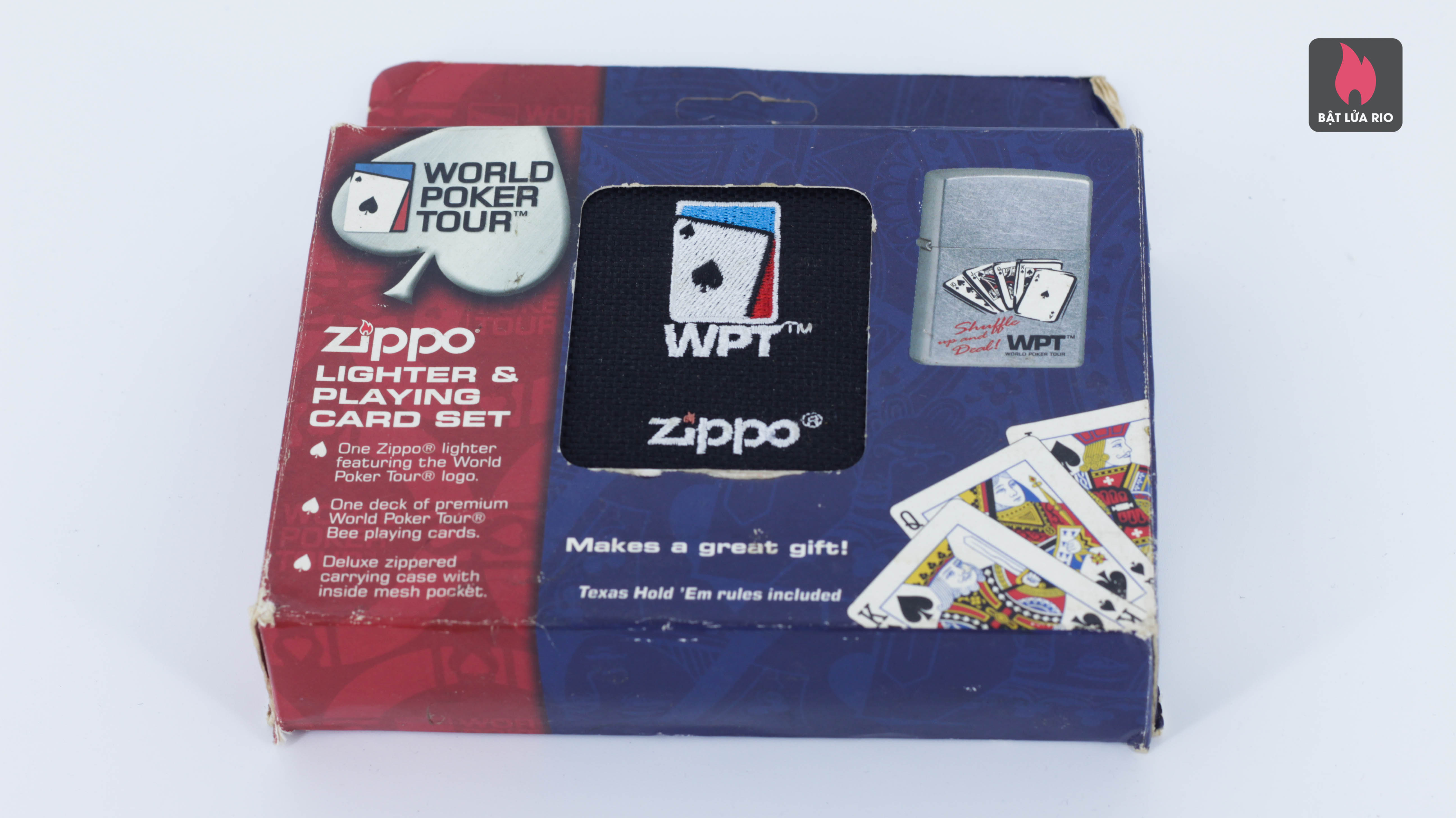 ZIPPO GIFT SET – ZIPPO 2006 – WORLD POKER TOUR