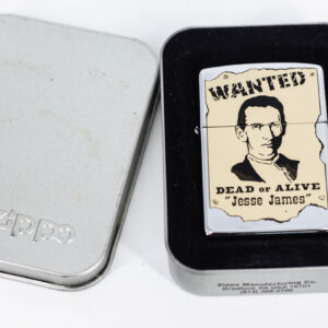 Alternative view of Zippo La Mã 1995 - Dead or Alive - Wanted Jesse James