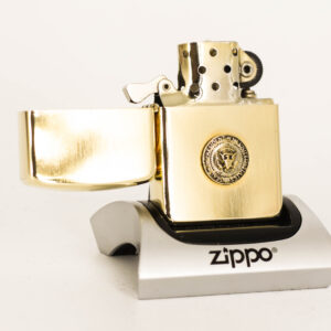 Alternative view of Zippo Xưa 1960s – 10k Gold Filled – Lyndon B. JohnSon - Bọc Vàng 10k