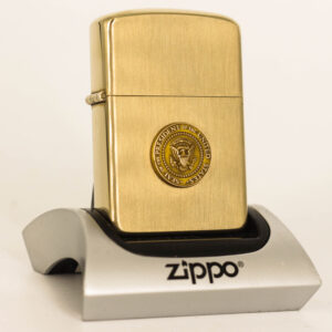 Zippo Xưa 1960s – Lyndon B. JohnSon – 10k Gold Filled - Bọc Vàng 10k