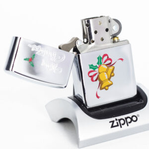 Zippo La Mã 1997 - Merry Christmas - HighPolish Chrome - Ảnh 8