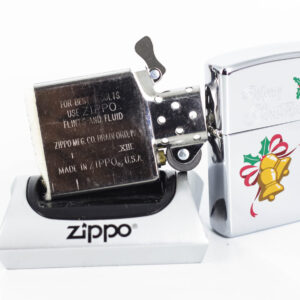 Zippo La Mã 1997 - Merry Christmas - HighPolish Chrome - Ảnh 5