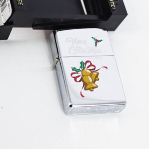 Zippo La Mã 1997 - Merry Christmas - HighPolish Chrome - Ảnh 3