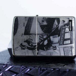 Zippo 49134 - Zippo GGB 125th Birthday Collectible Black Ice 5