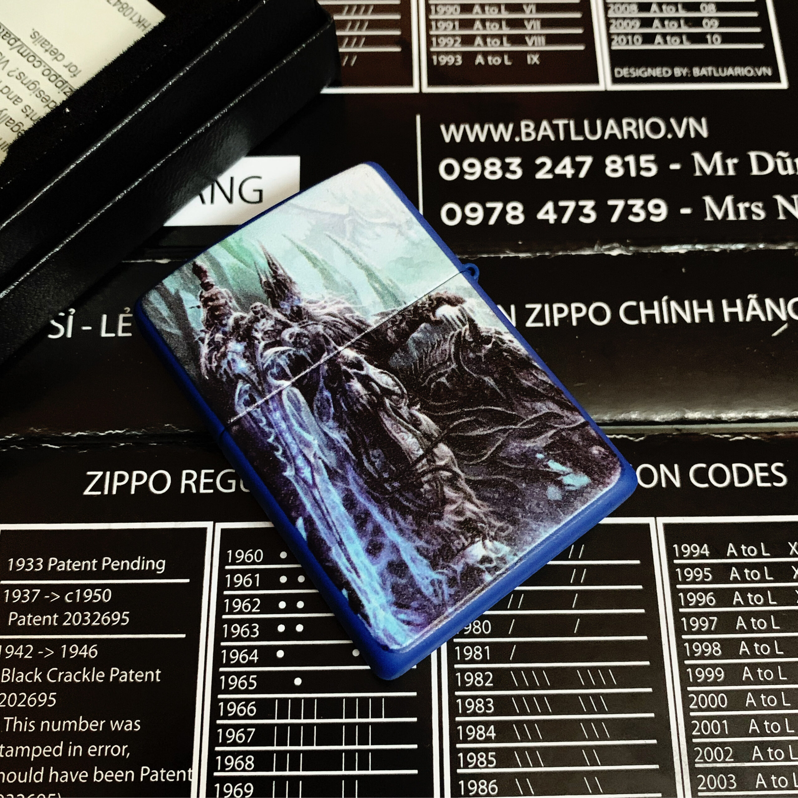 ZIPPO 229 IN MÀU WORLD WARCRAFT 02 - ZIPPO 229.WARCRAFT02