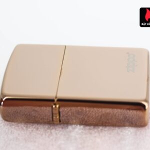 Zippo 49190ZL - Zippo High Polish Rose Gold Zippo Logo 10