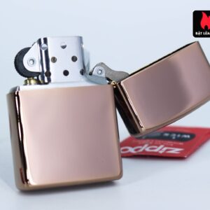 Zippo 49190ZL - Zippo High Polish Rose Gold Zippo Logo 3