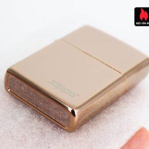 Zippo 49190ZL - Zippo High Polish Rose Gold Zippo Logo 9