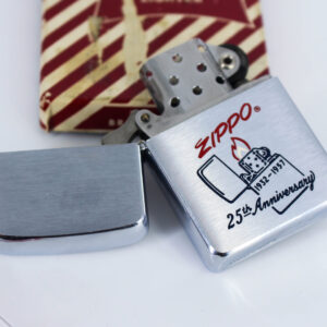 Zippo Xưa 1957 - 25th Anniversary - Kỉ Niệm 25 Thành Lập Hãng Zippo - Ảnh 7