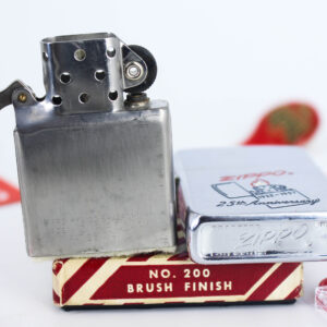 Zippo Xưa 1957 - 25th Anniversary - Kỉ Niệm 25 Thành Lập Hãng Zippo - Ảnh 3
