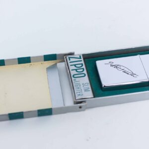 Zippo Slim Xưa 1958 - Chữ Ký - Ảnh 7