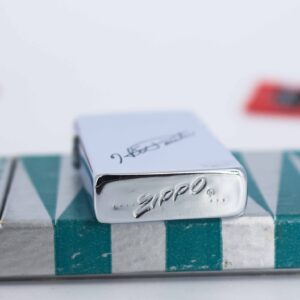Zippo Slim Xưa 1958 - Chữ Ký - Ảnh 6