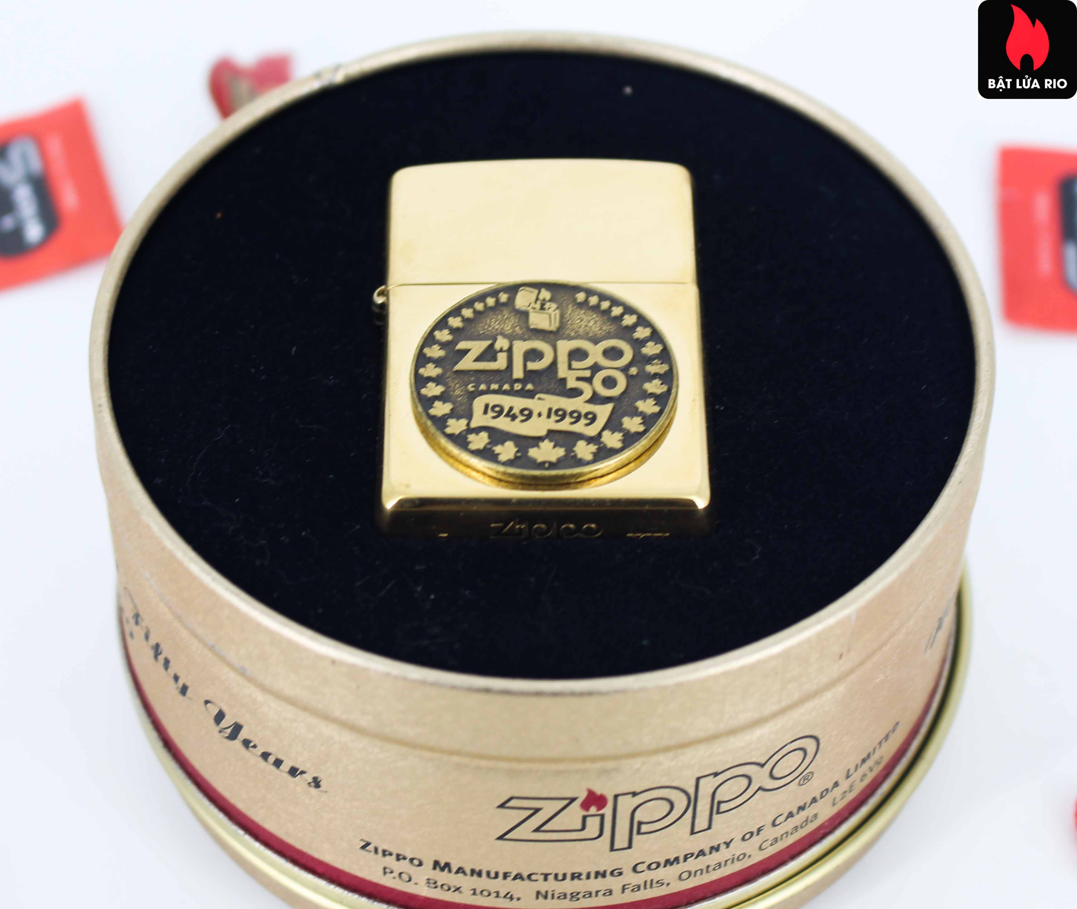 Bật Lửa Zippo 1999 - Zippo Canada 50th Anniversary Edition » ZippoShop