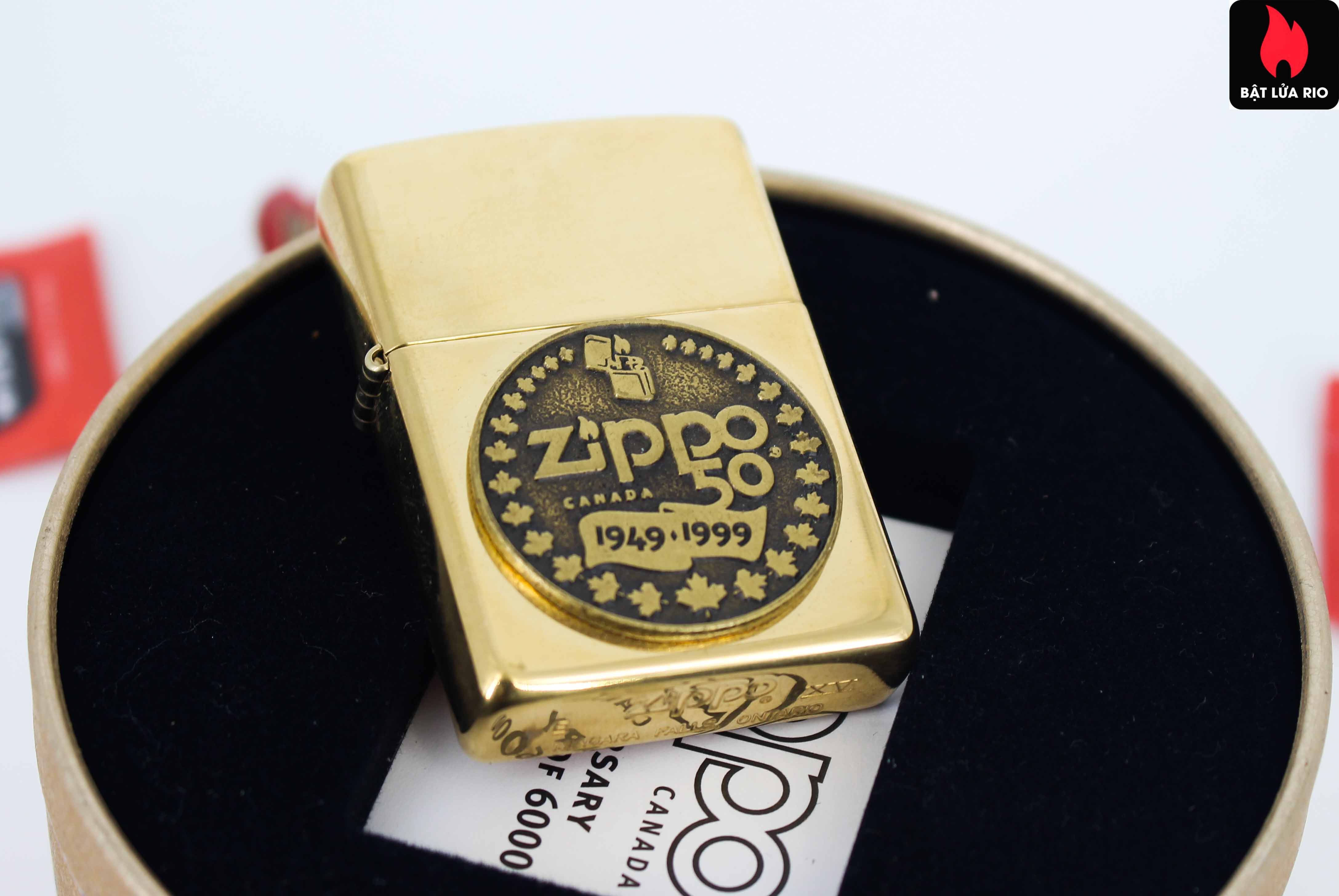 Bật Lửa Zippo 1999 - Zippo Canada 50th Anniversary Edition » ZippoShop