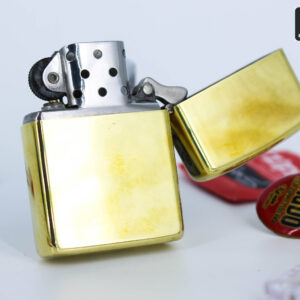 Zippo Xưa 1980 – Solid Brass – Elegance 4