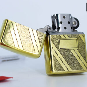 Zippo Xưa 1980 – Solid Brass – Elegance 5