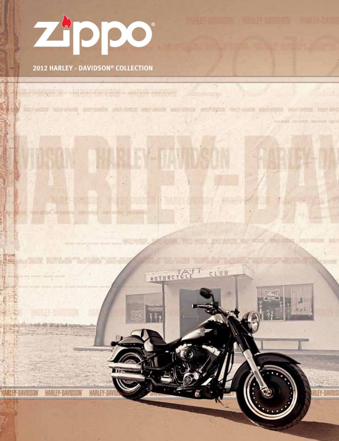 Zippo 2012 Harley Davidson Collection US