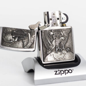 Zippo 2008 - Zippo Made in the USA Eagle and Globe Emblem 6
